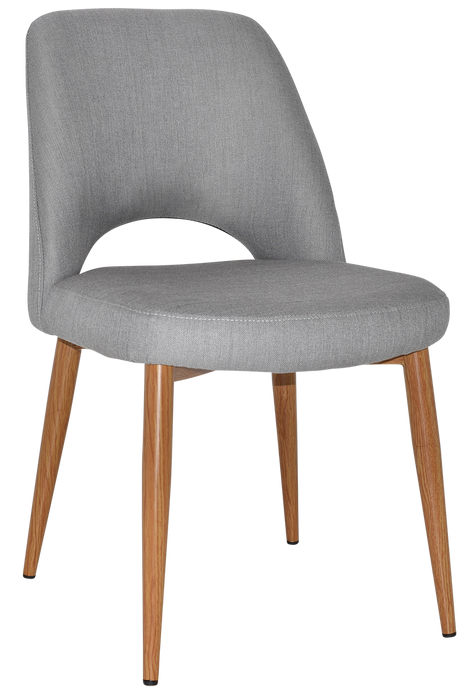 Chair Albury Metal Light Oak - Gravity