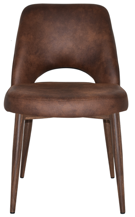 Chair Albury Metal Light Walnut - Eastwood