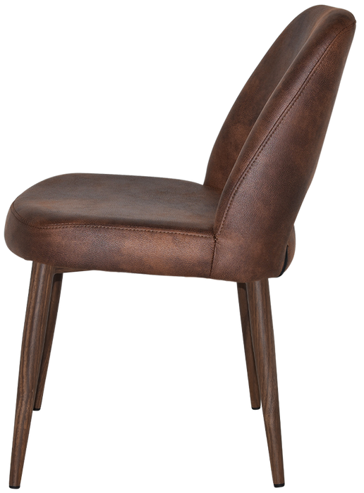 Chair Albury Metal Light Walnut - Eastwood