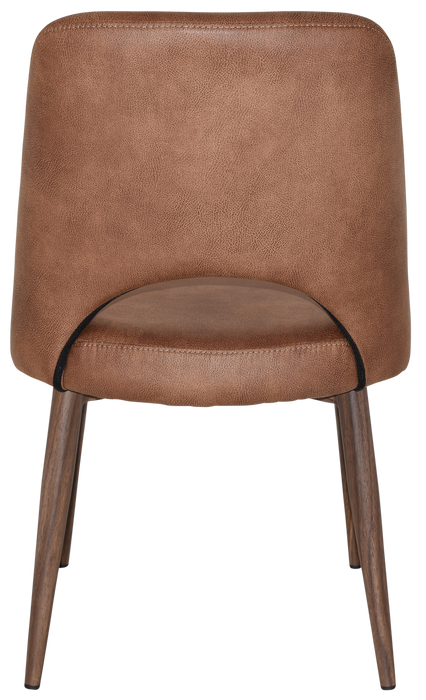 Chair Albury Metal Light Walnut - Eastwood