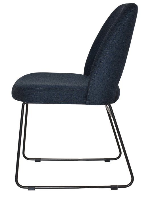 Chair Albury Sled Black - Gravity