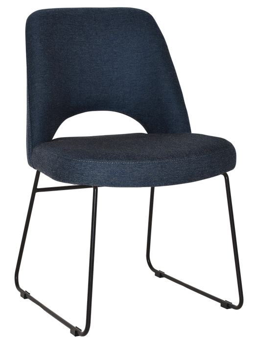 Chair Albury Sled Black - Gravity