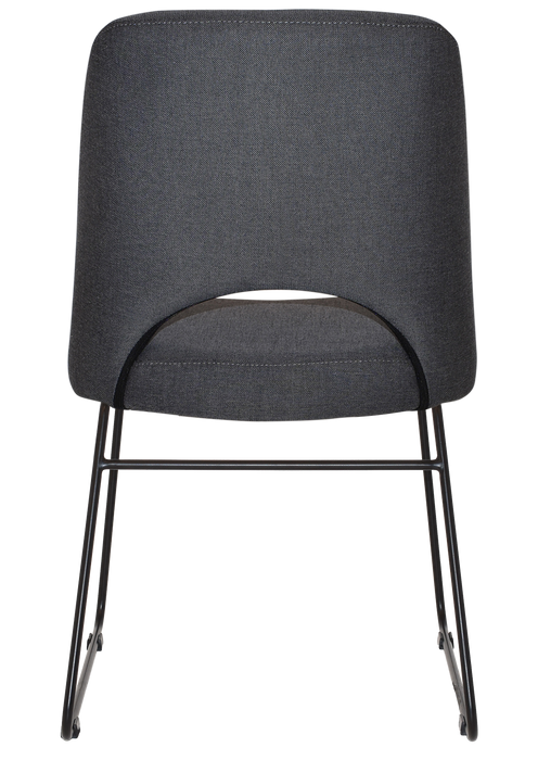 Chair Albury Sled Black - Gravity