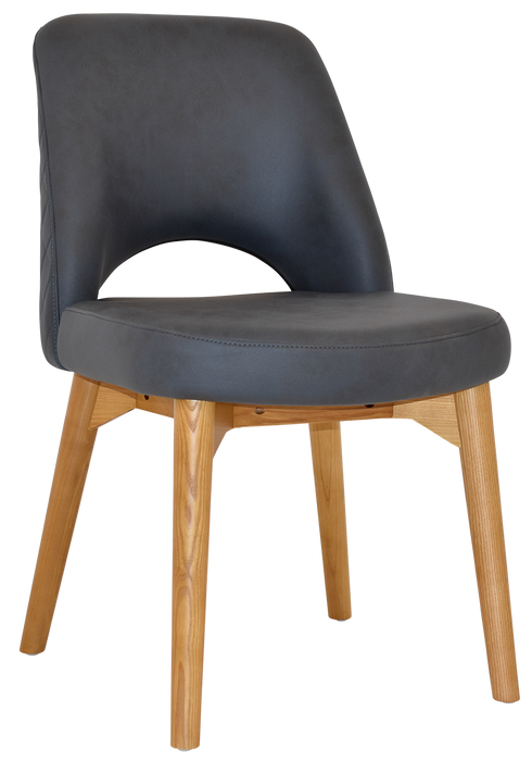 Chair Albury Timber Light Oak - Pelle/Benito