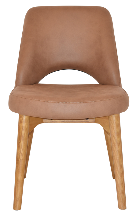 Chair Albury Timber Light Oak - Pelle/Benito