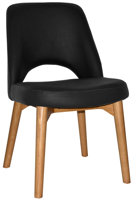 Chair Albury Timber Light Oak - Vinyl