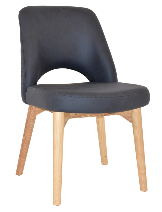 Chair Albury Timber Natural - Pelle/Benito