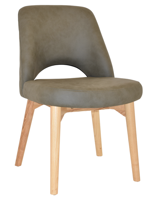 Chair Albury Timber Natural - Pelle/Benito