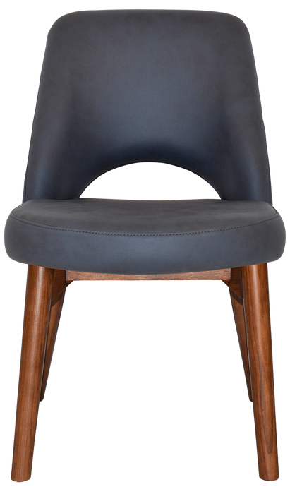 Chair Albury Timber Light Walnut - Pelle/Benito