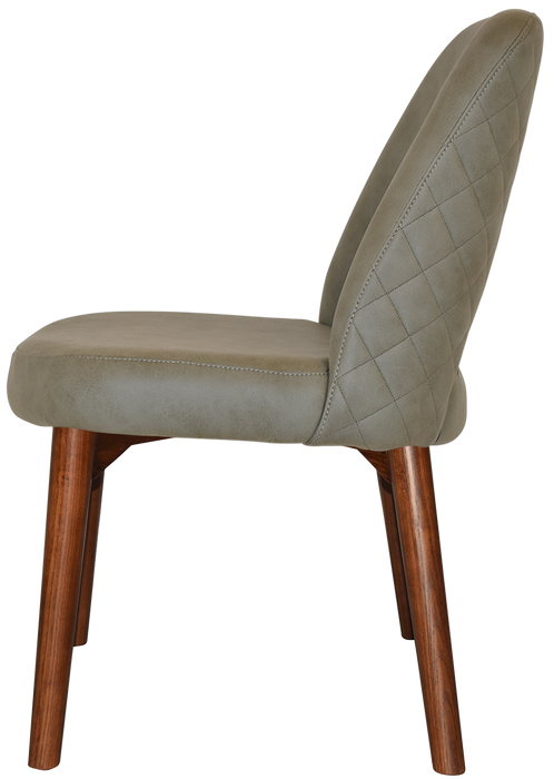 Chair Albury Timber Light Walnut - Pelle/Benito