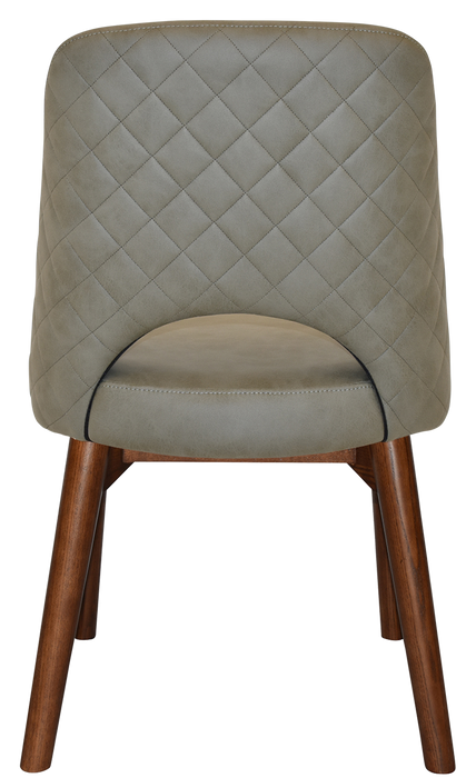 Chair Albury Timber Light Walnut - Pelle/Benito