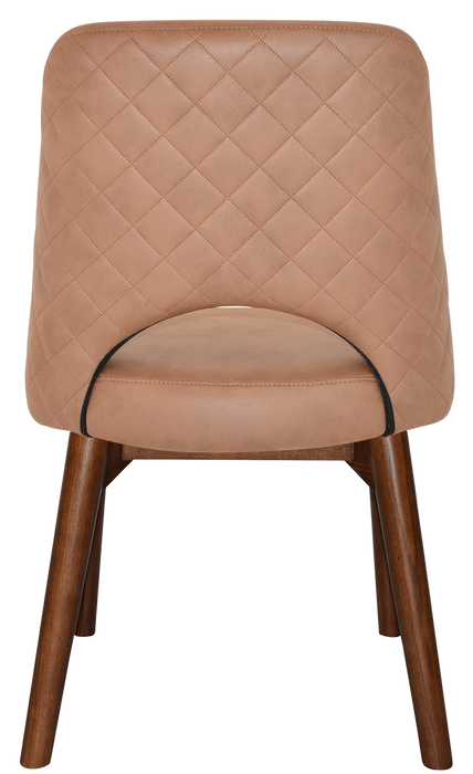 Chair Albury Timber Light Walnut - Pelle/Benito