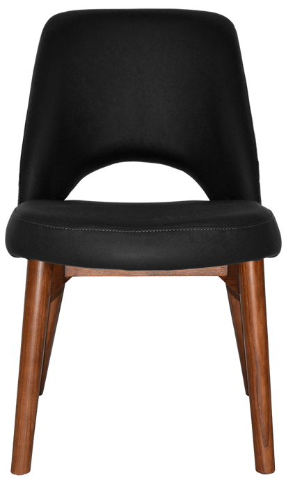 Chair Albury Timber Light Walnut - Vinyl