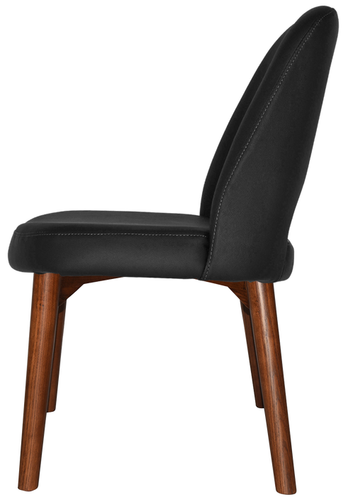 Chair Albury Timber Light Walnut - Vinyl