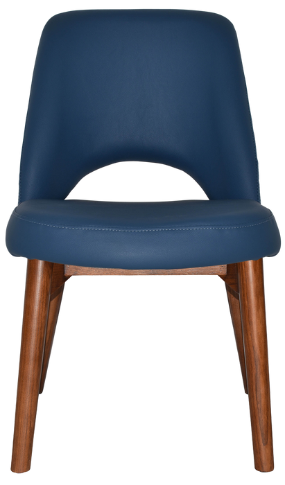 Chair Albury Timber Light Walnut - Vinyl