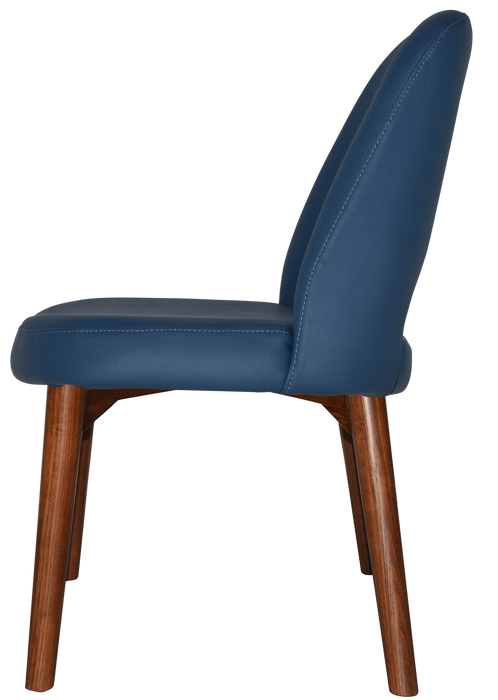 Chair Albury Timber Light Walnut - Vinyl