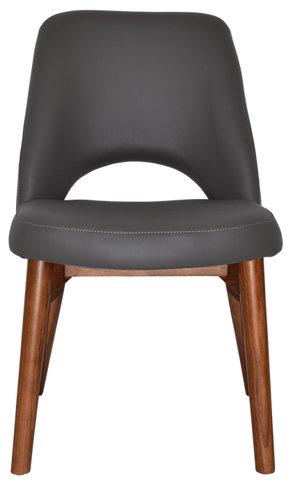 Chair Albury Timber Light Walnut - Vinyl