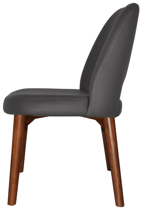 Chair Albury Timber Light Walnut - Vinyl