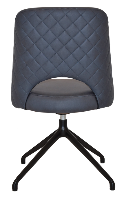 Chair Albury Trestle V2 Black - Pelle/Benito