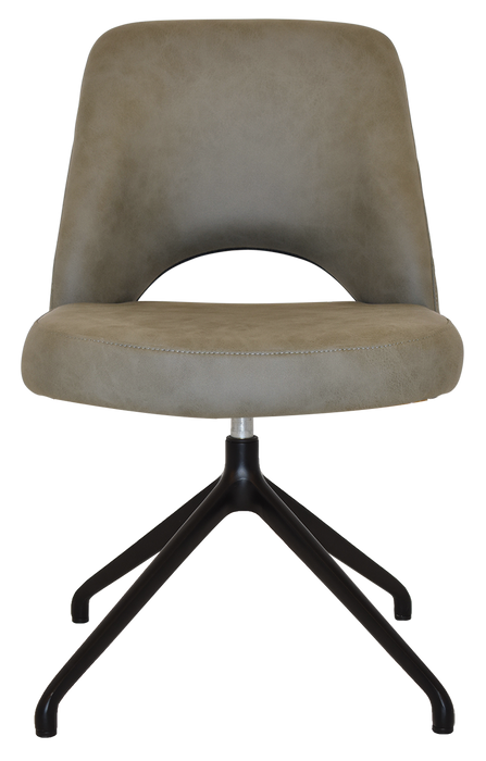 Chair Albury Trestle Black - Pelle/Benito