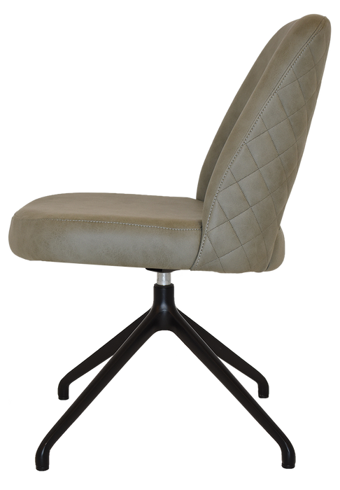 Chair Albury Trestle V2 Black - Pelle/Benito