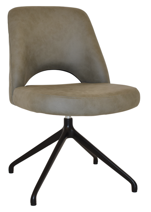 Chair Albury Trestle V2 Black - Pelle/Benito