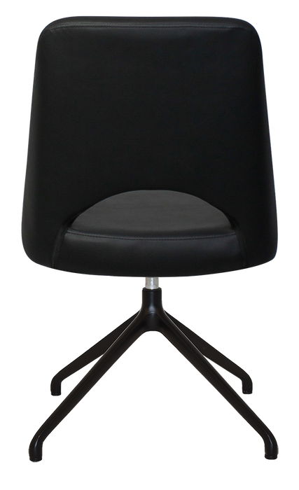 Chair Albury Trestle Black - Vinyl