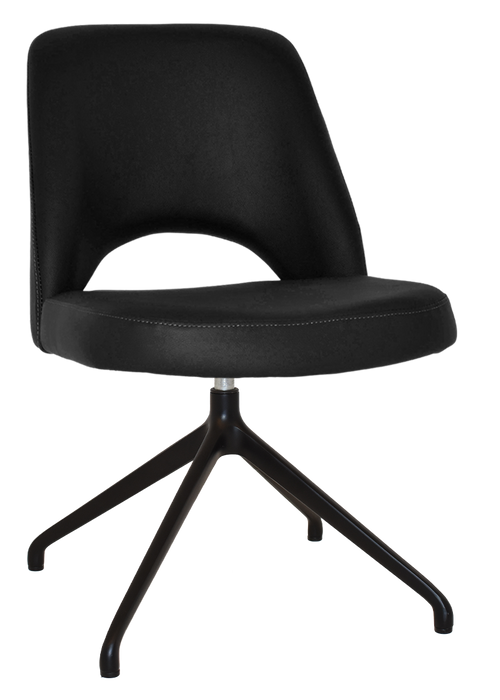 Chair Albury Trestle V2 Black - Vinyl