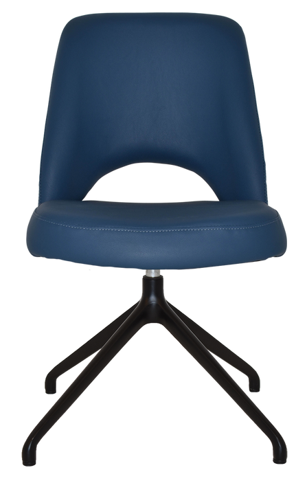 Chair Albury Trestle V2 Black - Vinyl