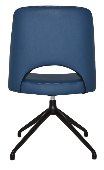 Chair Albury Trestle V2 Black - Vinyl