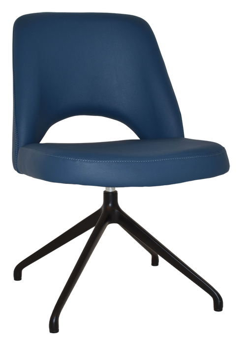 Chair Albury Trestle V2 Black - Vinyl