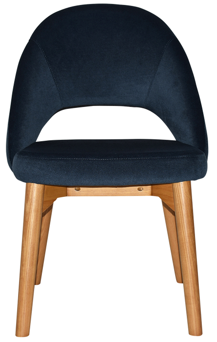 Chair Chevron Timber Light Oak - Regis Navy