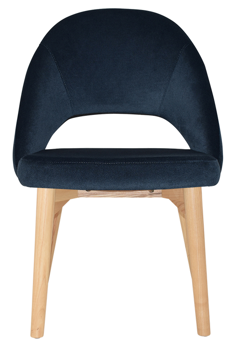 Chair Chevron Timber Natural - Regis Navy