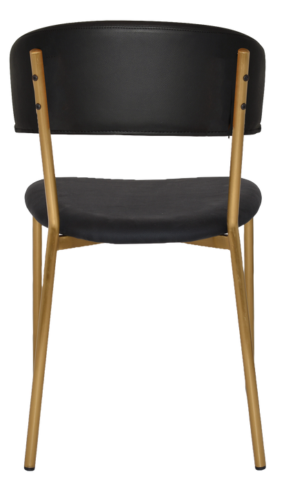 Chair Lugano Uph 2 Brass