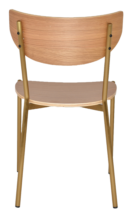 Chair Marco Brass - Natural (Seat And Back)