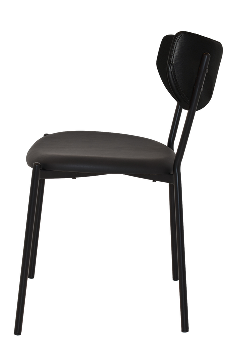 Chair Marco Vinyl Black (Back & Seat)