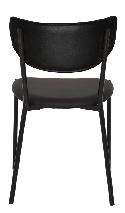 Chair Marco Vinyl Black (Back & Seat)