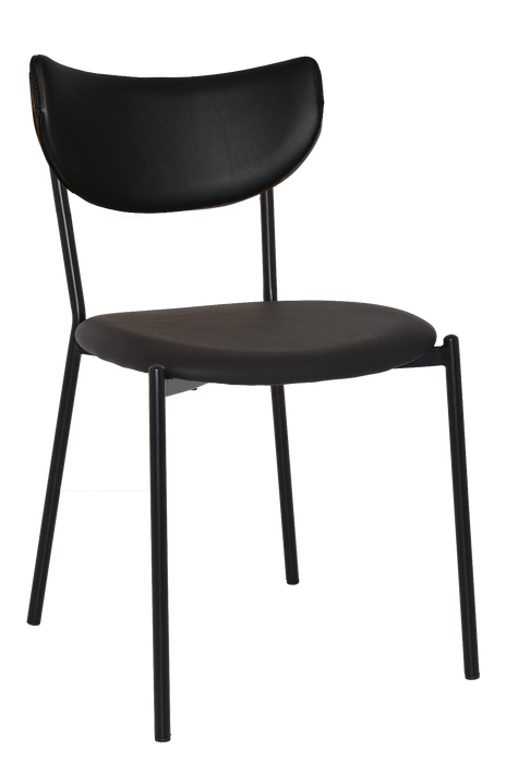 Chair Marco Vinyl Black (Back & Seat)