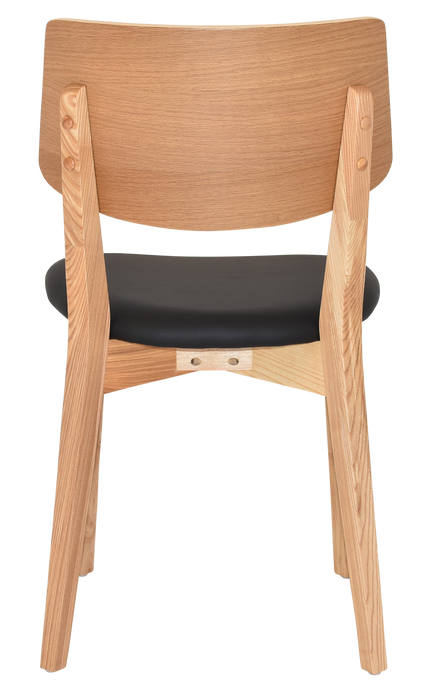 Chair Phoenix Natural - Vinyl Black