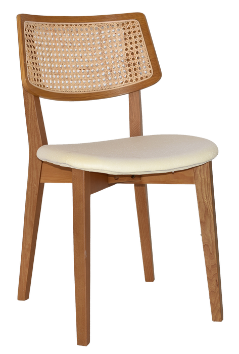 Chair Phoenix Rattan Light Oak - Unupholstered