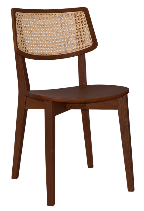 Chair Phoenix Rattan Light Walnut - None