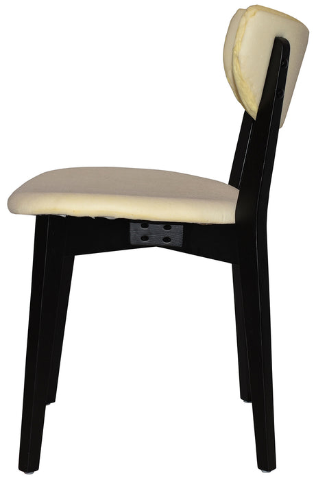 Chair Rialto Black - Unupholstered (Back & Seat)