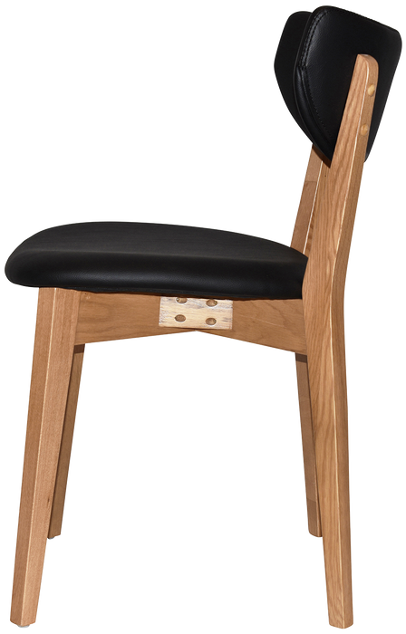 Chair Rialto Uph 2 Light Oak