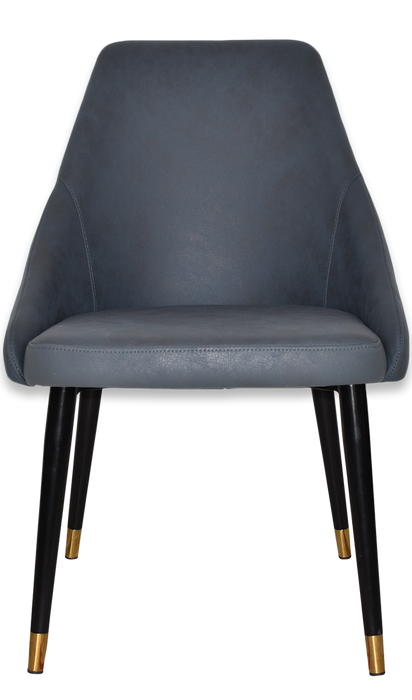 Chair Stockholm Metal (Slim) Black Brass