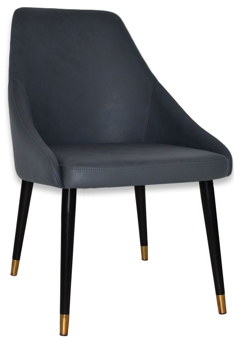 Chair Stockholm Metal (Slim) Black Brass