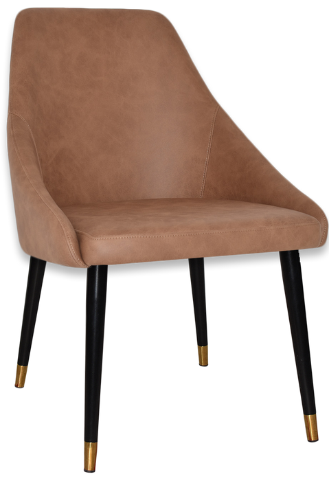 Chair Stockholm Metal (Slim) Black Brass