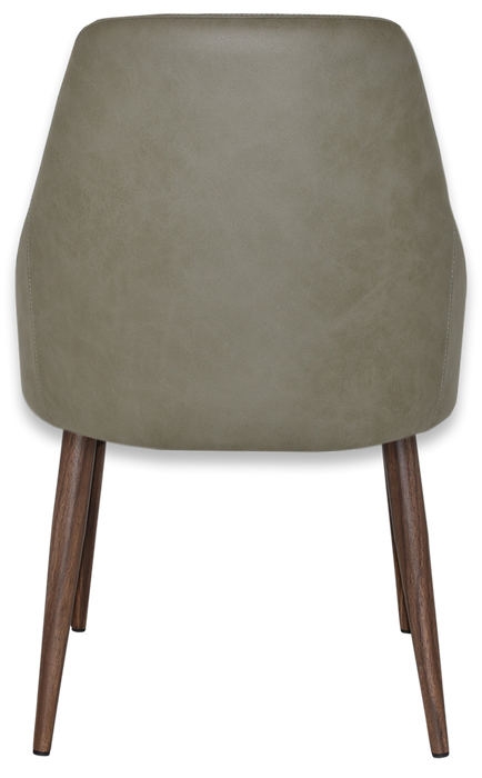 Chair Stockholm Metal Light Walnut