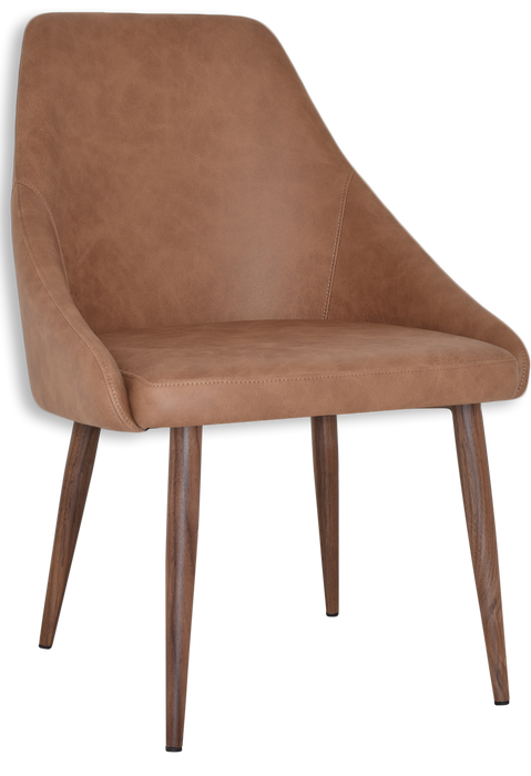 Chair Stockholm Metal Light Walnut