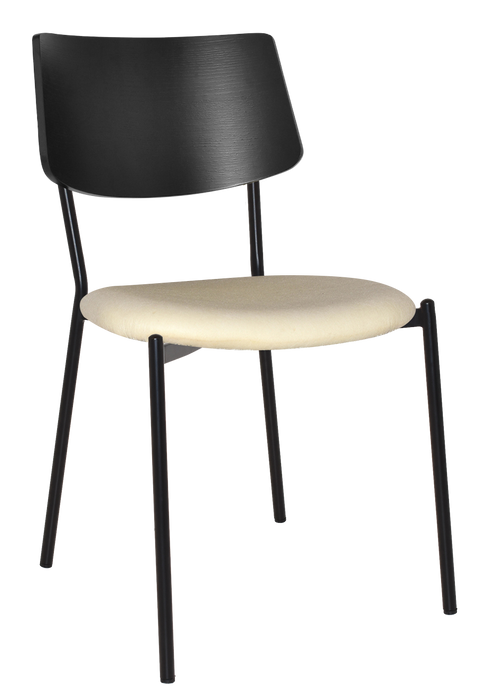 Chair Texas Black - Black - Unupholstered