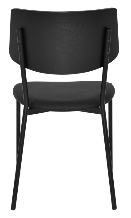 Chair Texas Black - Black - Vinyl Black